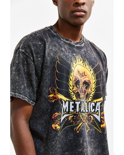 metallica fire and ice shirt